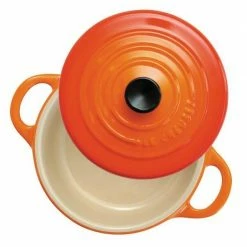 Le Creuset Mini Cocotte In Ofenrot -Kitchenaid Shop Mini Cocotte rund of3