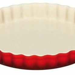 Le Creuset Tarteform In Kirschrot 28 Cm / 2,1 Liter / 4 Cm