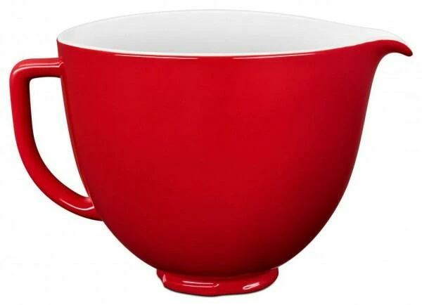 KitchenAid Keramikschüssel In Rot, 4,7 L 1 KitchenAid Keramikschüssel In Rot, 4,7 L