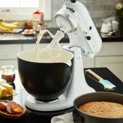 KitchenAid Keramikschüssel In Schwarz, 4,7 L -Kitchenaid Shop P170912 6z neu l