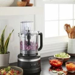 KitchenAid Food Processor 3,1L In Matt Schwarz -Kitchenaid Shop P200905kp 007z