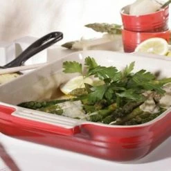 Le Creuset Auflaufform Tradition, Rechteckig In Kirschrot 14 X 19 Cm / 1,1 Liter -Kitchenaid Shop Poterie 31 2 3 l