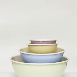 Riess Emaille Riess Schüssel Aus Emaille In Rosa 14 Cm -Kitchenaid Shop RIESS AMBIENTE Classic Pastell Hghres Schuessel 2