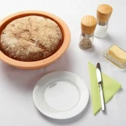 Römertopf Brotbackschale Rund -Kitchenaid Shop RT Impressionen Bild 13 Brotbackform rund Gedeck l