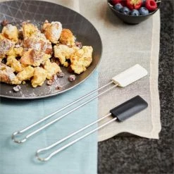 Rösle Teigschaber Silikon In Schwarz 26 Cm/ 5 Cm -Kitchenaid Shop Roesle Teigschaber Ambiente 1 1