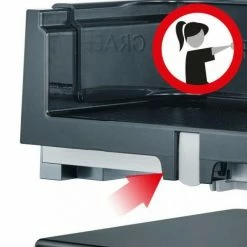 GRAEF Allesschneider Sliced Kitchen SKS 11000 In Grau -Kitchenaid Shop S11000 Kindersicherung durch Schlittenfeststellung neu l