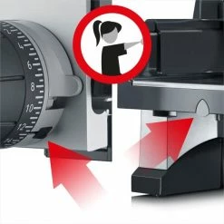 GRAEF Allesschneider Sliced Kitchen SKS 500 In Weiß -Kitchenaid Shop SKS500 dreifach Kindersicherung 1