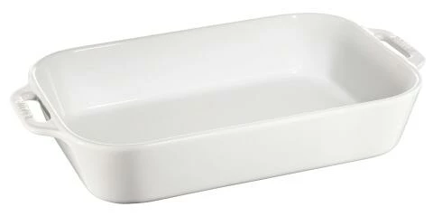 Staub Auflaufform Aus Keramik In Weiß 40 Cm / 34 X 24 X 7,6 Cm / Ca. 4,5 L 1 Staub Auflaufform Aus Keramik In Weiß 40 Cm / 34 X 24 X 7,6 Cm / Ca. 4,5 L