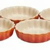 Le Creuset Tarte-Form In Ofenrot, 4er-Set
