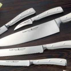 Wüsthof Brotmesser Classic Ikon Crèmeweiß 20 Cm -Kitchenaid Shop Wuesthof CLASSIC IKON Creme 02 5 l