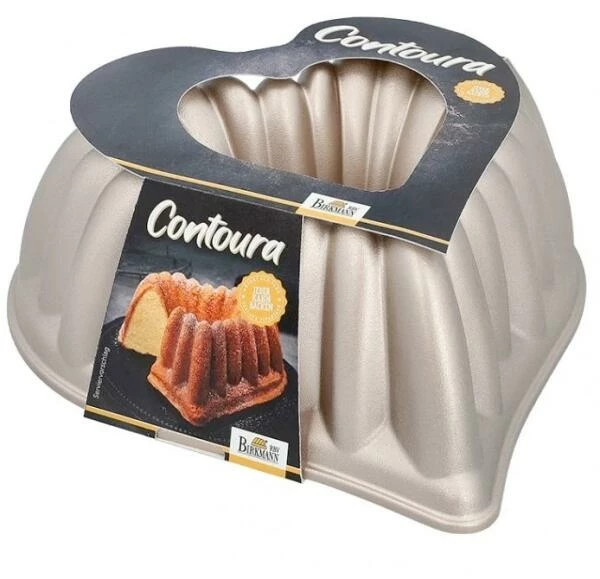 Birkmann Gugelhupfform Contoura Herz, 27 Cm 1 Birkmann Gugelhupfform Contoura Herz, 27 Cm