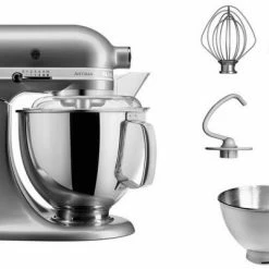 KitchenAid Küchenmaschine ARTISAN 175PS In Kontur Silber, 4,8 L
